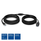 ACT AC6110 USB-A Male to Female Extension Cable, 10 m