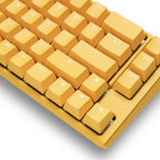 Ducky One 3 Yellow SF 65 Gaming Mechanical Keyboard, Cherry MX Black Switches