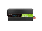 GREEN CELL Inverter, 12/220V, DC/AC, 500W/1000W INVGC12P500LCD LCD, Pure Sine Wave