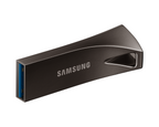 Samsung BAR Plus USB Flash Drive, 128GB, USB-A, Titanium Gray