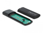 External Enclosure Delock, For M.2 NVMe PCIe / SATA SSDD, USB-C