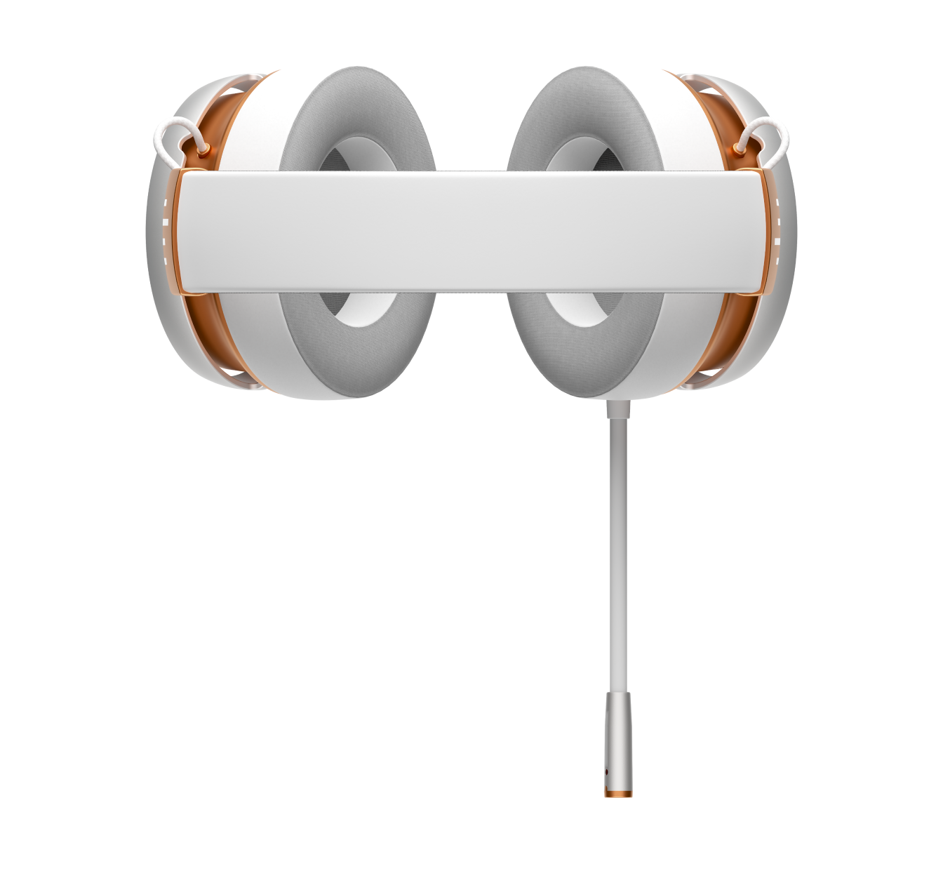 Геймърски безжични слушалки Dark Project Sono Wireless - White/Gold