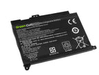 Laptop battery GREEN CELL BP02XL, HP Pavilion 15-AU, 15-AU051NW, 15-AU071NW, 15-AU102NW, 15-AU107NW, 15-AW, 15-AW010NW, 7.7V, 4400mAh
