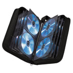HAMA 64 CD/DVD/Blu-ray Binder, Black