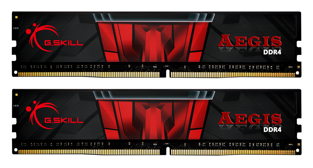 G.SKILL Aegis 16GB(2x8GB) DDR4 3200MHz F4-3200C16D-16GIS Memory