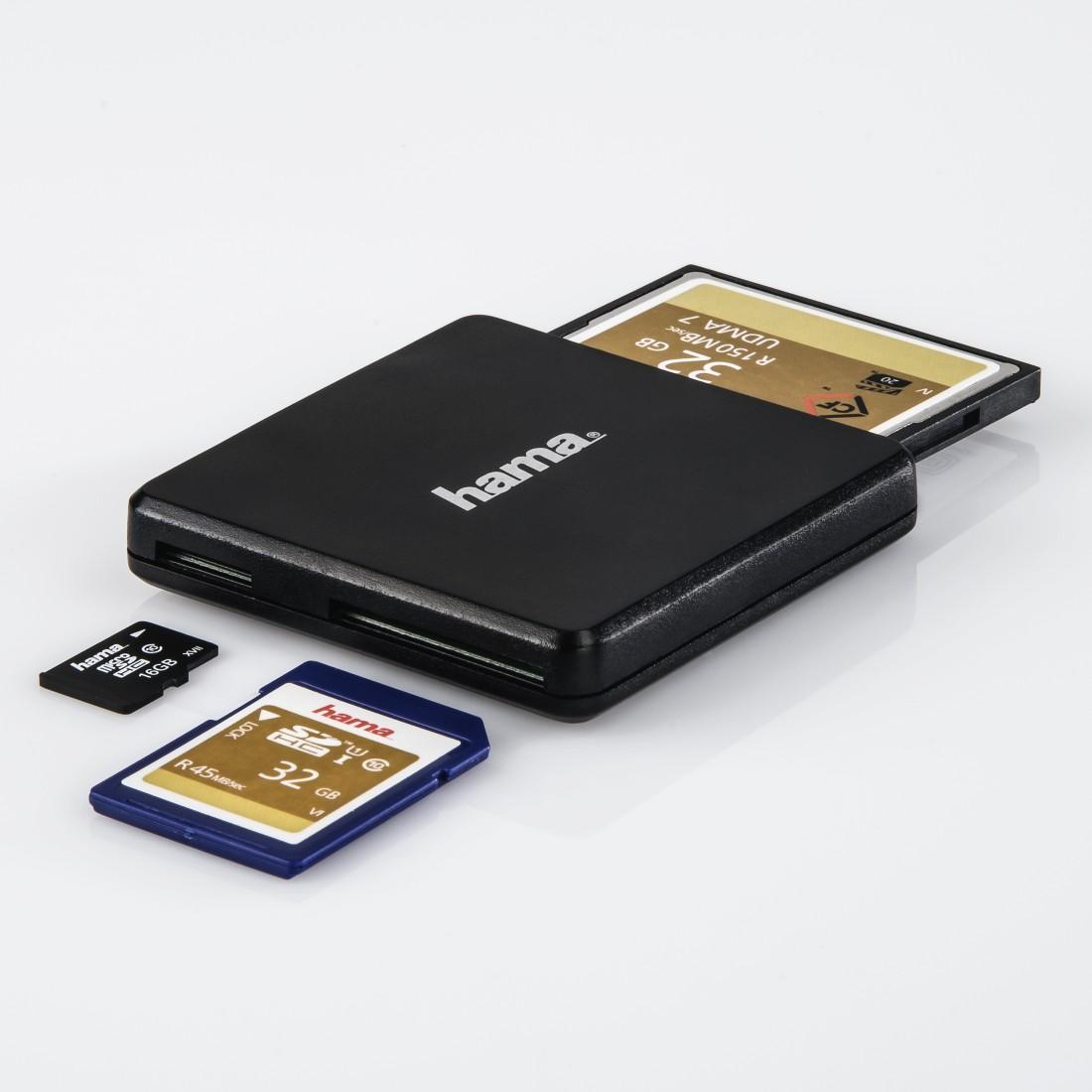 Card Reader HAMA Multi, USB 3.0, 124022