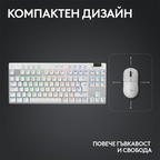 Logitech G Pro X TKL White Mechanical Gaming Keyboard - Tactile