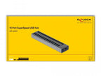 Delock USB Hub, 16 Ports, DELOCK-63739