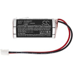 Battery for emergency lighting Verisure Roykvarsler; DOM ENiQ Guardian S lithium 3V 1350mAh Cameron Sino