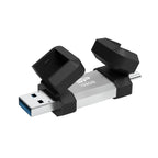 USB Flash Drive Silicon Power Mobile C51 128GB USB-A and USB Type-C (USB 3.2 Gen 1)