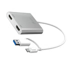 j5create JCA365 USB-C to Dual HDMI Adapter