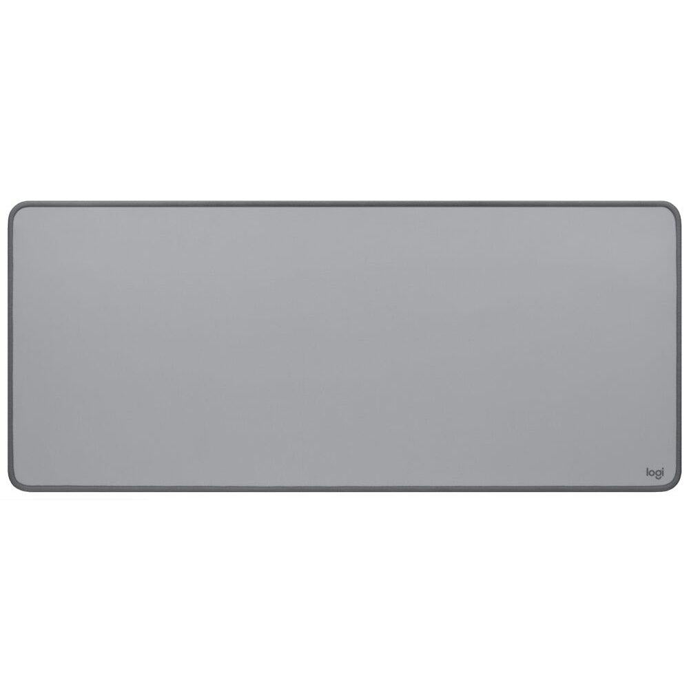 Пад за мишка Logitech Desk Mat Studio Series, Светло Сив