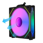 Lian-Li UNI SL-INF Reverse Blade Fan, 120mm, ARGB PWM, Black