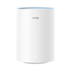 Cudy M1200 2 Wireless Mesh System, AC1200 Dual Band, 2.4/5 GHz, 300 - 867 Mbps, 2 units
