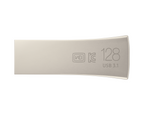 USB Flash Drive Samsung BAR Plus, 128GB, USB-A, Silver