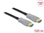 Delock Optical Cable, HDMI 4K, 60 Hz, 100 m