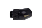 Alphacool Eiszapfen Angled Adaptor, 45°, G1/4 Male to G1/4 Female, Matte Black