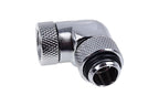 Alphacool Eiszapfen Angled Adaptor, 90°, G1/4 Male to G1/4 Female, Chrome
