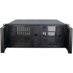 InterTech 4U-4098-S Case, 4U, 19", Black
