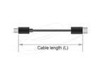 Delock USB-A 2.0 Male to USB-B Male Cable, 2 m, Black