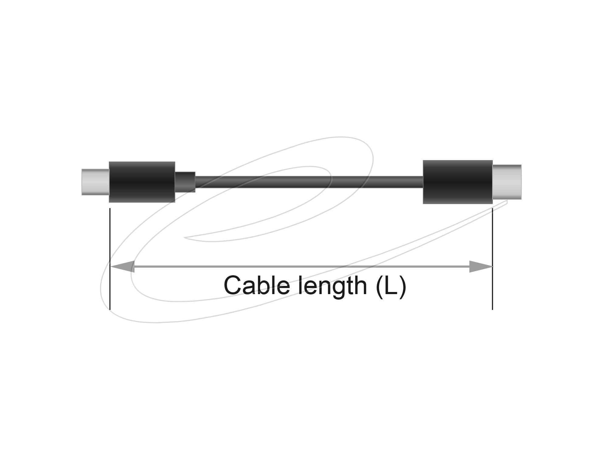 Кабел Delock USB-A 2.0 мъжко - USB-B мъжко, 2 м, Черен