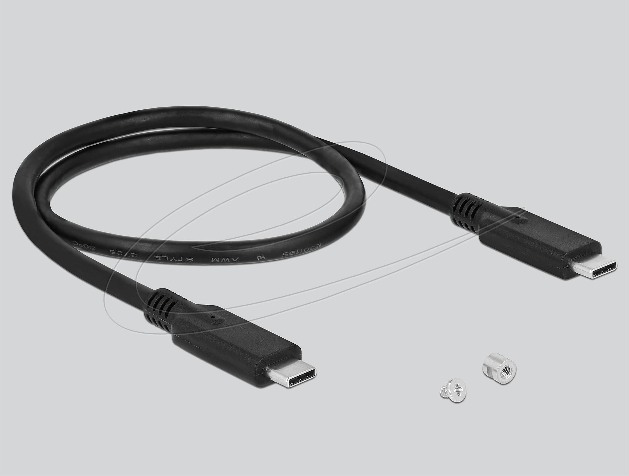Външно чекмедже Delock за M.2 NVMe PCIe SSD със SuperSpeed USB 10 Gbps (USB 3.1 Gen 2) USB Type-C женски