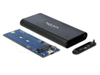 Delock External Enclosure for M.2 NVMe PCIe SSD with SuperSpeed USB 10 Gbps (USB 3.1 Gen 2) USB Type-C Female