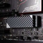 Jonsbo M.2 SSD Passive Cooler, Fin, Grey