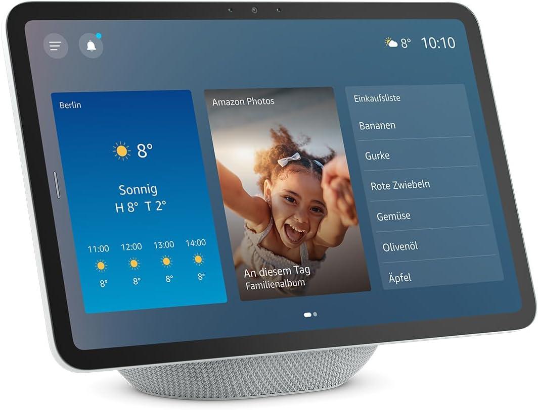 Смарт дисплей Amazon Echo Show 11 Full HD, 3D audio, бял