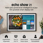 Amazon Echo Show 21 Smart display 21" FHD + Fire TV, Alexa, Visualization display