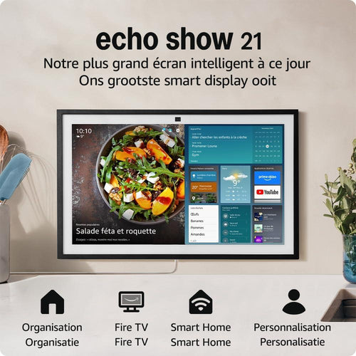 Amazon Echo Show 21 Smart display 21" FHD + Fire TV, Alexa, Visualization display