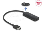 Delock Adapter HDMI-A male to USB Type-C™ female (DP Alt Mode) 4K 60 Hz