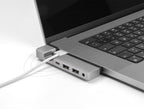 Docking station Delock for MacBook Pro / MacBook Air Thunderbolt™ 4, 5K Resolution / 100 W PD / 10 Gbps Hub / LAN / Audio