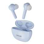 Bluetooth Headphones with Docking Case MAXELL Dynamic, True Wireless, Blue