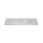 Logitech MX Keys S Illuminated Wireless Keyboard, Pale Gray