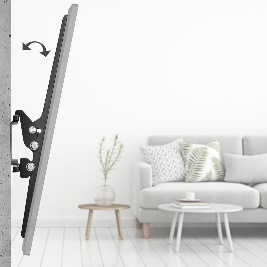 Стенна стойка за TV, Hama TILT, 191 см (75"), до 40 кг, 220812