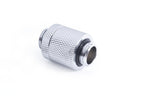Alphacool ES D-Plug, 20mm, G1/4 M to G1/4 M, Silver