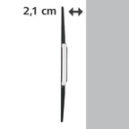 TV Wall Mount HAMA, Fixed, 100"(254 cm), up to 75 kg