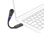 Delock 66499 USB Microphone with Flexible Gooseneck and Mute Button