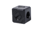 Alphacool Eiszapfen Terminal, G1/4 IG, 5-Way, Black