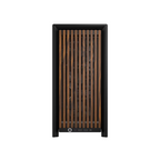 Corsair Frame 4000D Wood RS Mid-Tower Case - Black/Walnut