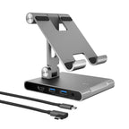 j5create JTS224 Stand with Docking Station, For iPad Pro