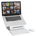Rain Design iLevel 2 Laptop Stand with Height Adjustment, Silver