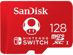 SanDisk for Nintendo Switch Memory Card, microSDXC UHS-I, 128GB, Up to 100MB/s