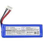 Battery for Bluetooth speaker JBL Flip 4 GSP872693 01 3.7V 3000mAh LiPo Cameron Sino