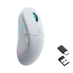 Keychron M3 Gaming Wireless Mouse, Matte White