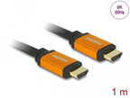 Cable Delock High Speed, HDMI male - HDMI male, 48 Gbit/s, 8K 60 Hz, 1 m