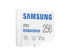 Samsung PRO Endurance, microSDXC, UHS-I, 256GB Memory Card, Adapter