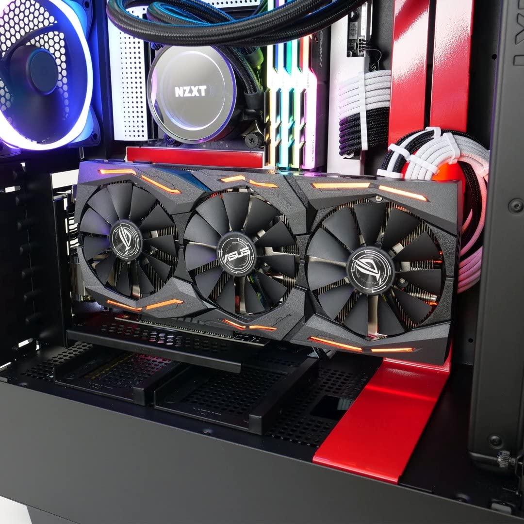 CableMod PCIe x16 Vertical GPU Mount Universal Bracket and Cable, 1x DisplayPort, 1x HDMI Cable