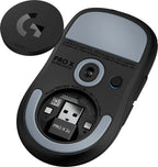 Wireless Mouse Logitech G Pro X Superlight 2c compact, black
